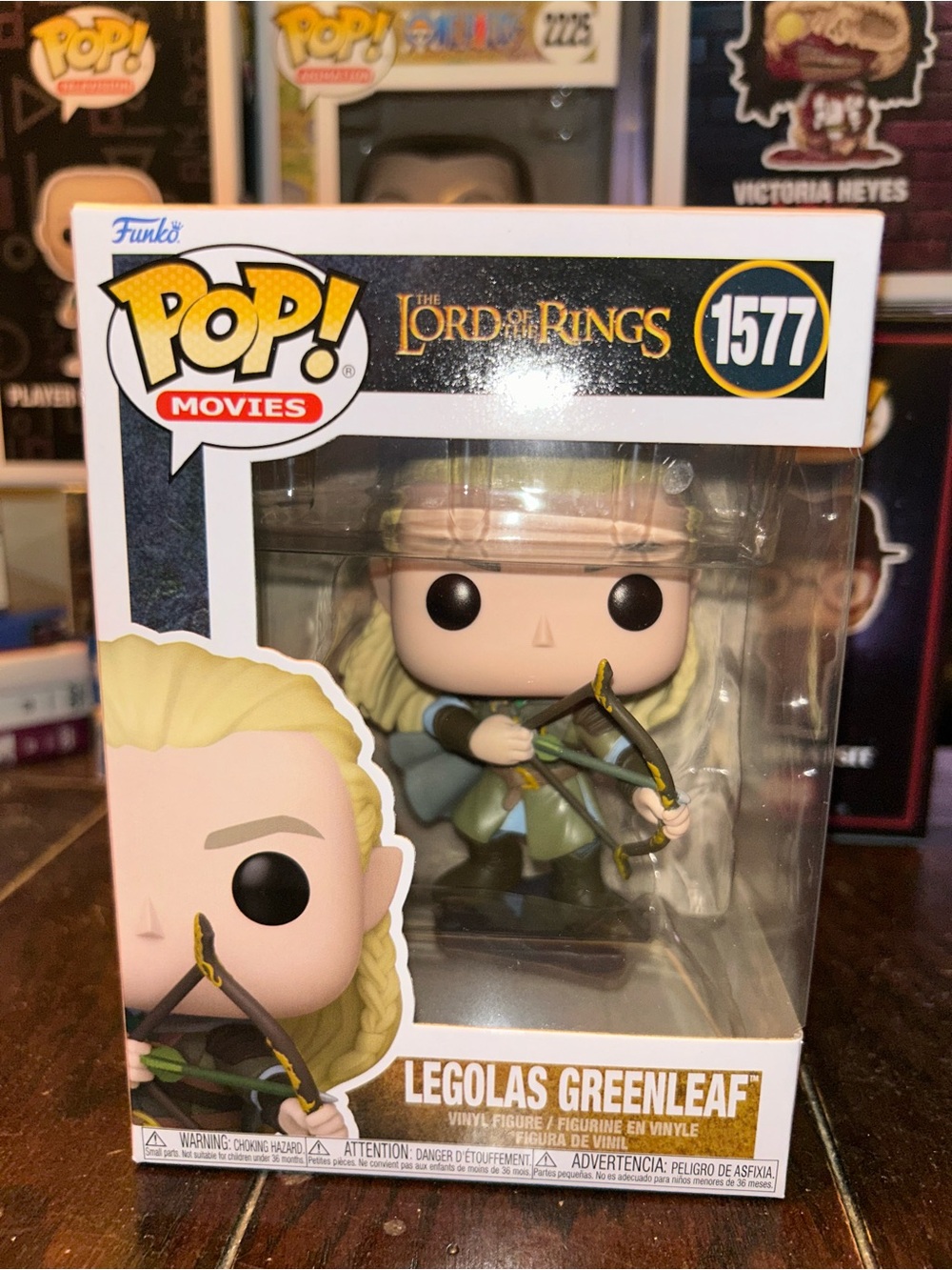 Funko Pop! Legolas Greenleaf Blonde and Green Vinyl Figure